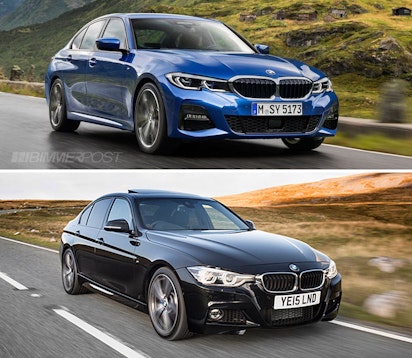 Visual Comparison G 3 Series Vs F30 3 Series M Sport G Bmw 3 Series Forum Visual Comparison G 3 Series Vs F30 3 Series M Sport G Bmw 3 Series Forum